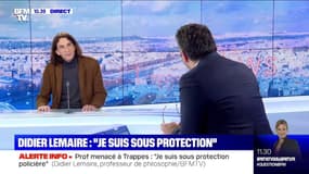 Didier Lemaire: "Je suis sous protection"