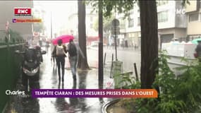 Tempête Ciaran: des mesures prises dans l'Ouest