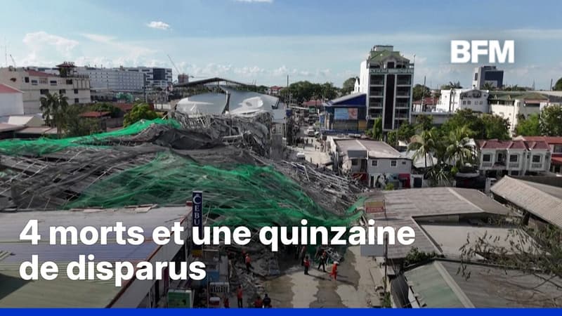 Philippines: un immeuble en construction s’effondre, au moins quatre morts et une quinzaine de disparus
