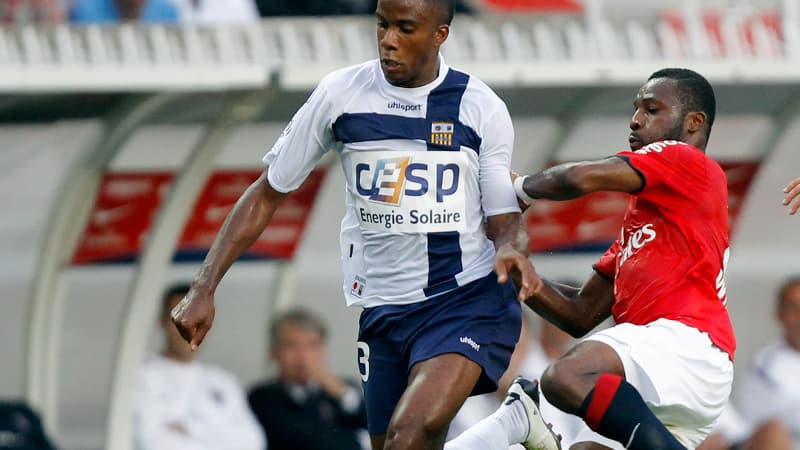 Loïc Abenzoar ici lors du match à Paris (4-1)