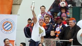 En 2012, Montpellier a été titré à l'issue de la dernière journée, devant le PSG.