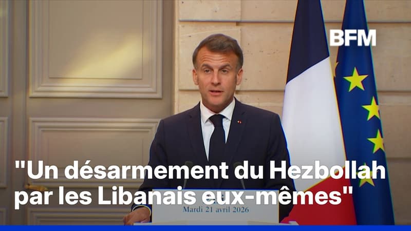 Liban: Emmanuel Macron appelle Israël à "renoncer à ses visées territoriales"
