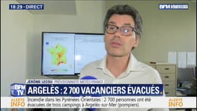 Argelès: 2700 vacanciers évacués, le vent devrait baisser en intensité d'ici demain