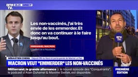 "Emmerder les non-vaccinés": Sébastien Chenu (RN) se dit "consterné" par les propos d'Emmanuel Macron