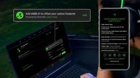 Restorify, l'outil de Razer pour calculer votre empreinte carbone et la compenser en investissant dans des projets.