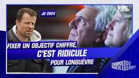 Paris 2024 : fixer un objectif de médailles, c'est ridicule pour Longuevre