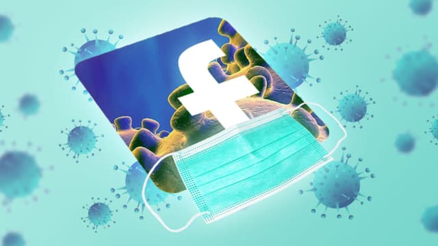 Facebook: comment les groupes anti-masques ont forgé leur popularité