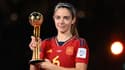 Aitana Bonmati reçoit le Ballon d'or de la Coupe du monde, le 20 août 2023.