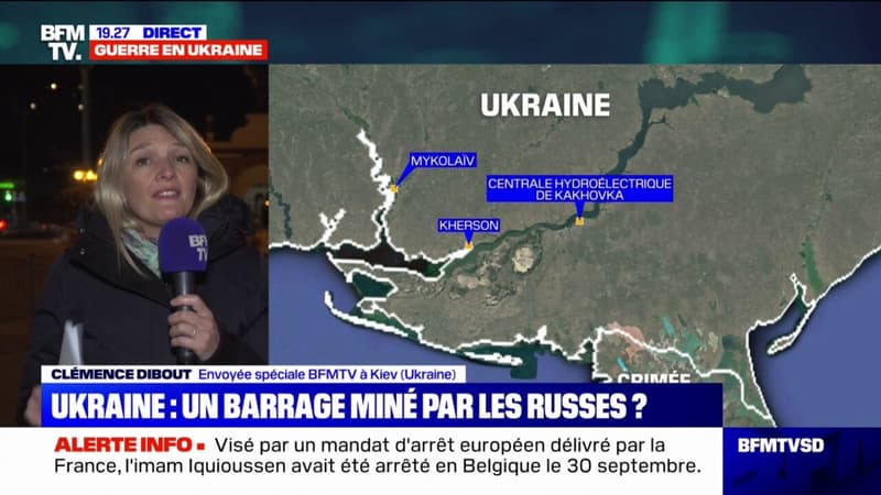 L'Ukraine réclame une mission d'observation internationale au barrage de Kakhovka