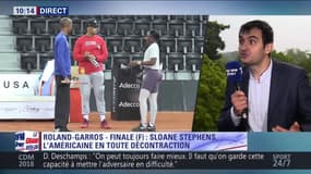 Florent Serra décrypte le jeu de Sloane Stephens : "C'est bien de voir ce style de jeu chez les filles, c'est agréable !" 