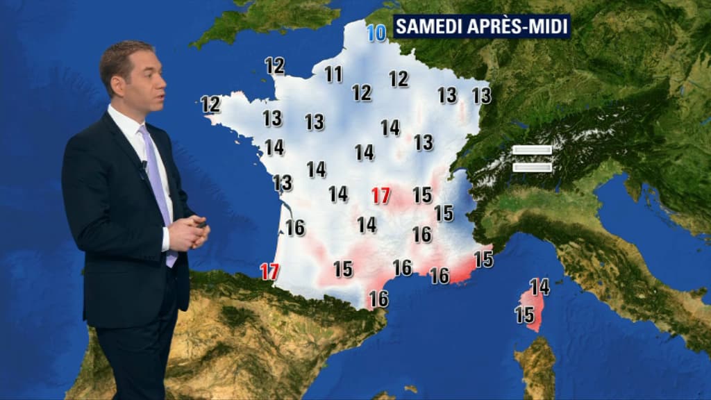 Le temps pour samedi Le temps pour samedi