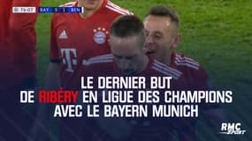 Le dernier but de Ribéry en Ligue des champions avec le Bayern Munich 