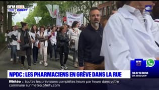 Nord-Pas-de-Calais: les pharmaciens en grève dans la rue