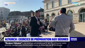 Altkirch: exercice de préparation aux séismes avec des écoliers