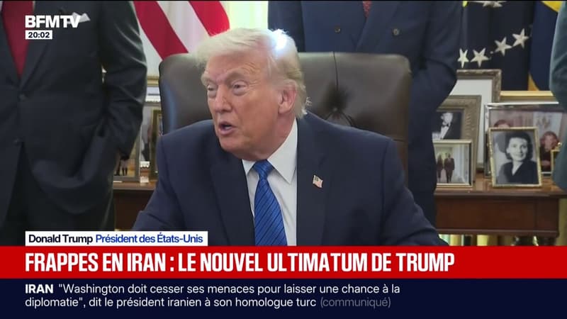 Donald Trump adopte un ton moins belliqueux dans son discours sur l'Iran, laissant place à la diplomatie