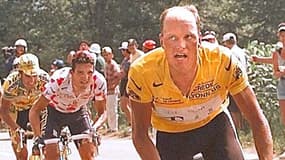 Le Danois Bjarne Riis lors du Tour de France 1997