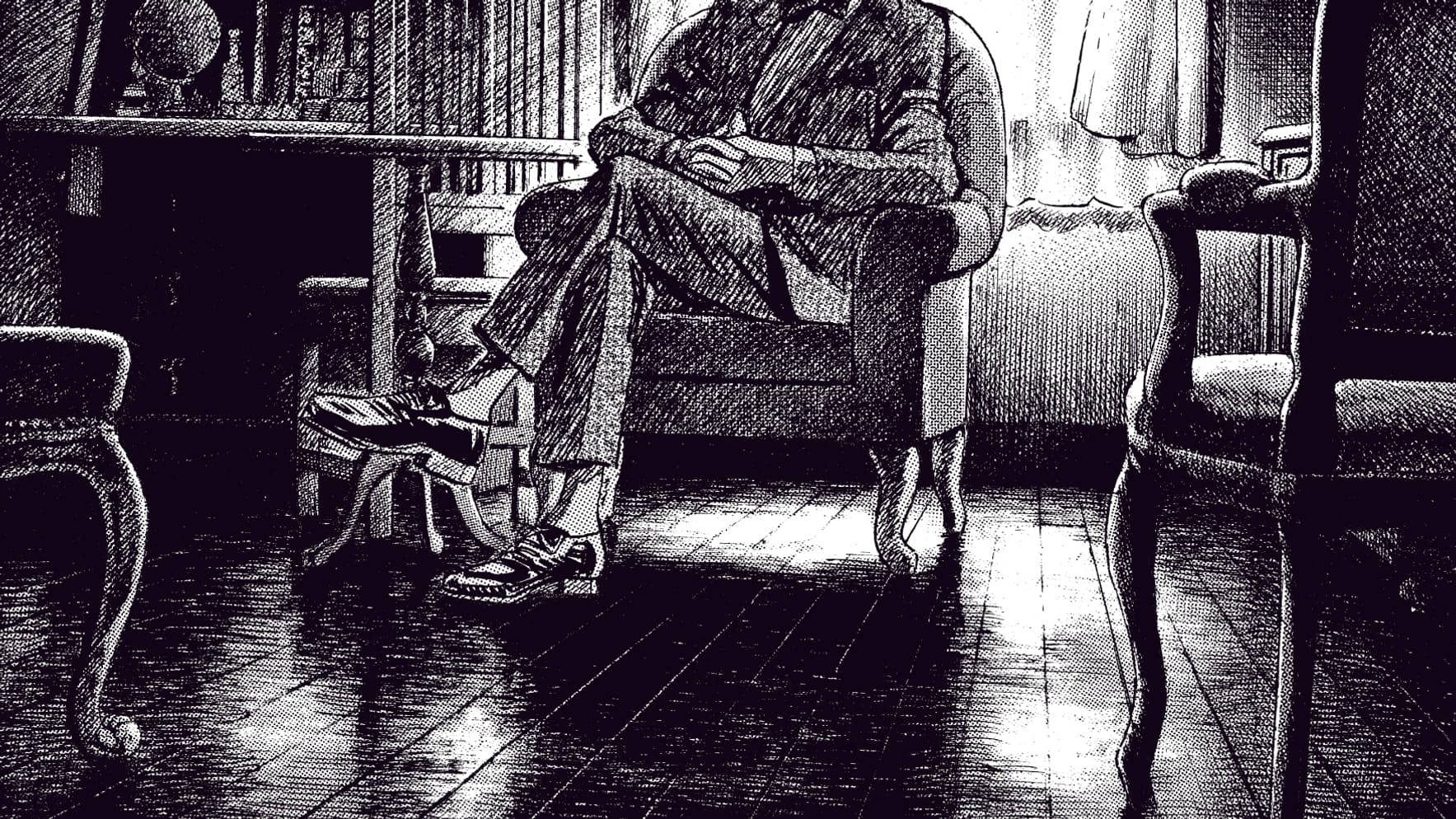 Personnage mystérieux du manga Mujirushi Personnage mystérieux du manga Mujirushi