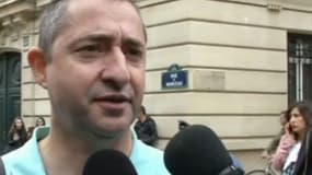 Pascal Grémillot explique son action devant le caméras le 28 mai 2016.