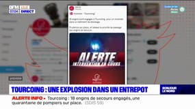 Tourcoing: une explosion dans un entrepôt