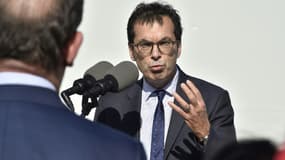 Le PDG du groupe SNCF, Jean-Pierre Farandou, le 22 octobre 2021 à Perpignan