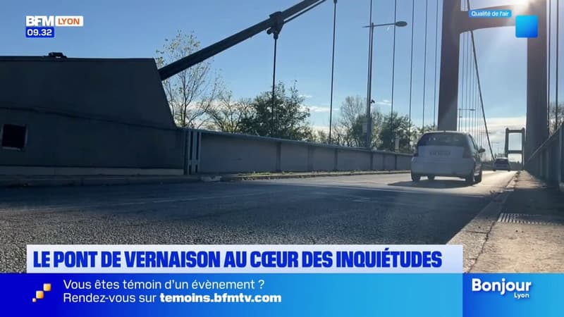 Vernaison: riverains et élus partagent leurs inquiétudes face à la fragilité du pont