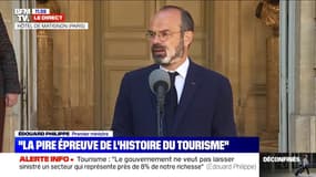 Édouard Philippe: "Un prêt garanti État saison sera mis en place" pour le secteur de l'hôtellerie-restauration-tourisme