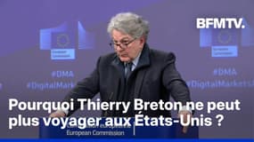 L'ancien ministre et Commissaire européen, Thierry Breton, interdit de séjour aux États-Unis