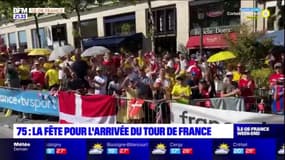 Ile-de-France: la fête pour l'arrivée du Tour de France