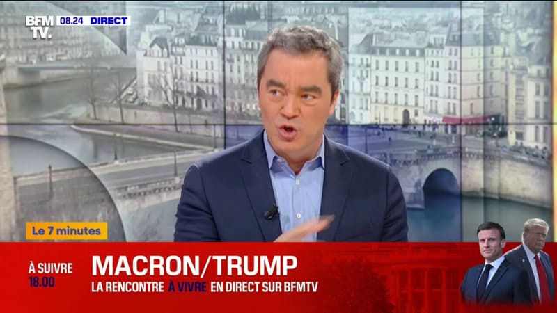 7 MINUTES POUR COMPRENDRE - Guerre en Ukraine: que va dire Emmanuel Macron à Donald Trump?