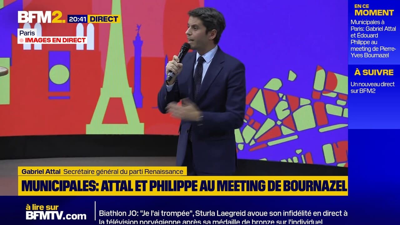 Municipales: "Le Conseil de Paris est devenu le théâtre de scandales absolus où des affaires ont émergé", soutient Gabriel Attal Kép