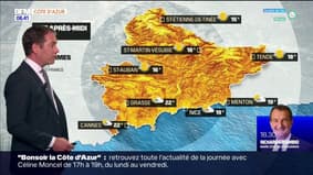 Météo Côte d'Azur: journée ensoleillée avec quelques nuages