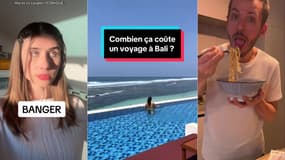 Les marques s'appuient de plus en plus sur des micro-influenceurs. De gauche à droite : Chaa_pr, Trips with Eva, Chef Simon. 