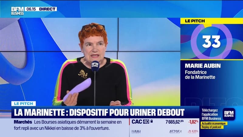 Le Pitch : La Marinette, dispositif pour uriner debout - 23/03