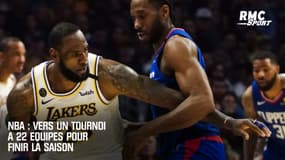 NBA : Vers un tournoi à 22 équipes pour finir la saison