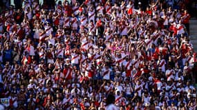 Les supporters du Pérou, le 5 juin 2022