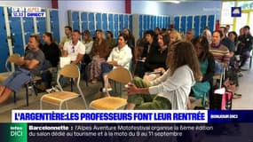 Hautes-Alpes: les professeurs font leur rentrée à l'Argentière-la-Bessée