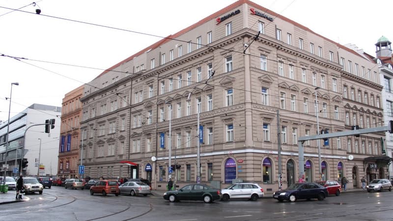 Le moteur de recherche Seznam occupe un immeuble entier en centre-ville à Prague