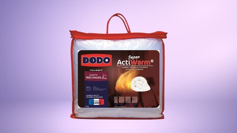 Cdiscount vous fait une offrande avec le prix affiché sur cette couette très chaude Dodo