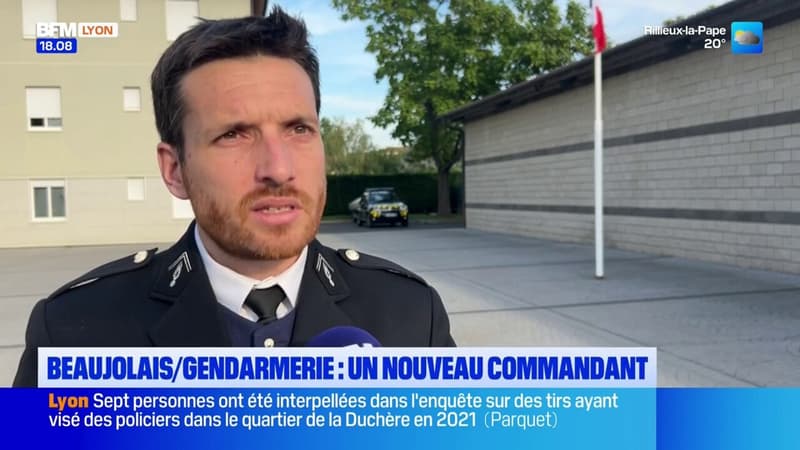 Beaujolais: le nouveau commandant de gendarmerie dévoile ses objectifs (1/1)