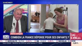 Emmanuel Lechypre: Combien la France dépense pour ses enfants ? - 27/02