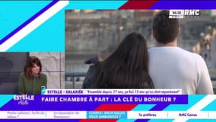 Faire chambre à part : " Se lever à 2h du matin quand vous avez quelqu'un qui ronfle... vous ne pouvez plus", relate Estelle
