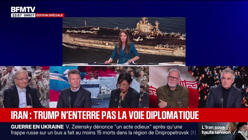 L'Iran menace d'une "guerre régionale" en cas d'attaque - 01/02