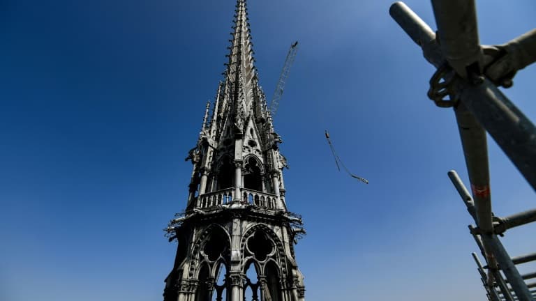 Un millier de chênes sélectionnés pour la reconstruction de la flèche de Notre-Dame de Paris.