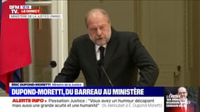Éric Dupond-Moretti: le ministère de la justice "n'est pas celui de la guerre, mais celui des libertés"