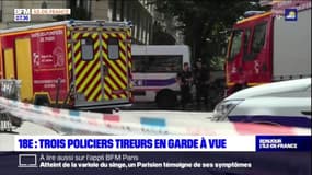 Refus d'obtempérer dans le 18e arrondissement: trois policiers en garde à vue
