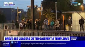 Grève: la galère des usagers du TER à Templeuve