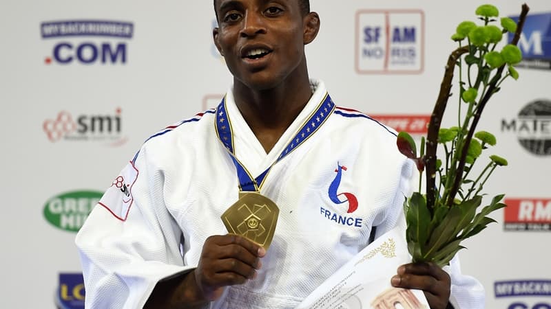 Loïc Korval, champion d'Europe des -66 kg