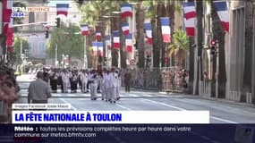 14-Juillet: les images du défilé militaire à Toulon