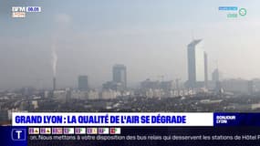 Grand Lyon: la qualité de l'air se dégrade