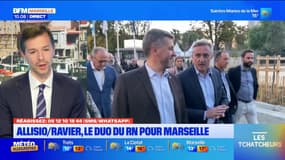 Allisio / Ravier, le duo du RN pour marseille. Les Tchatcheurs
